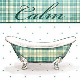 Relaxed Plaid Bath Mate - Cuadrostock