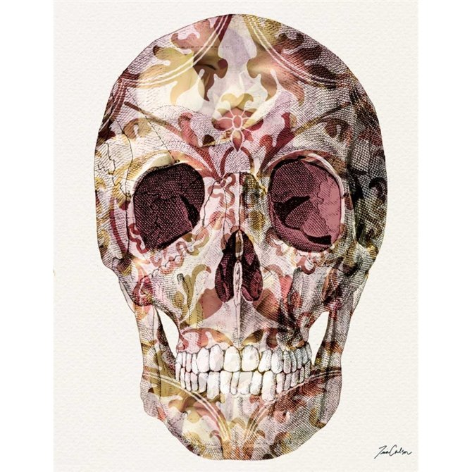 Skull And Rose Petals