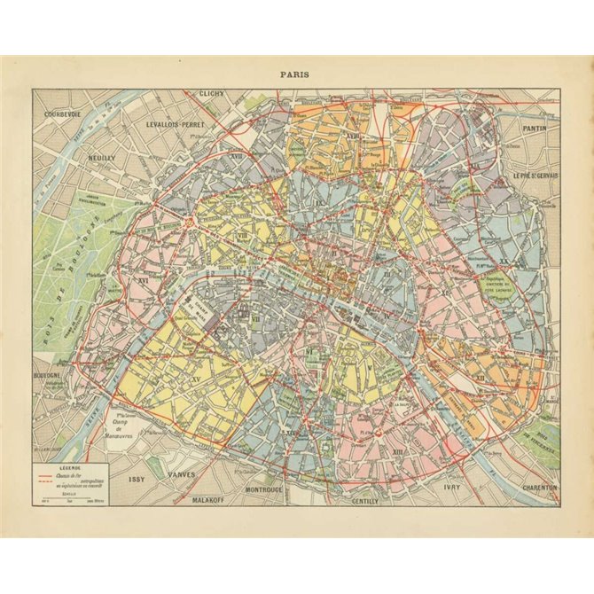 French Map I