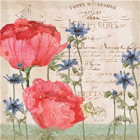 Parisian Peonies I