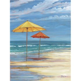 Umbrella Beachscape II - Cuadrostock
