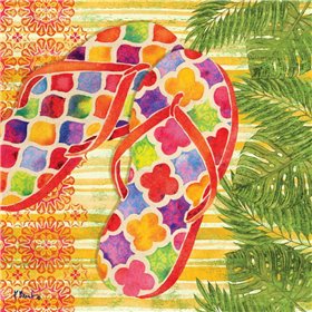 Red Sarasota Sandals I