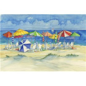 Watercolor Beach