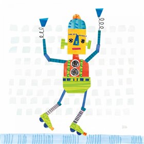 Robot Party I on Squares