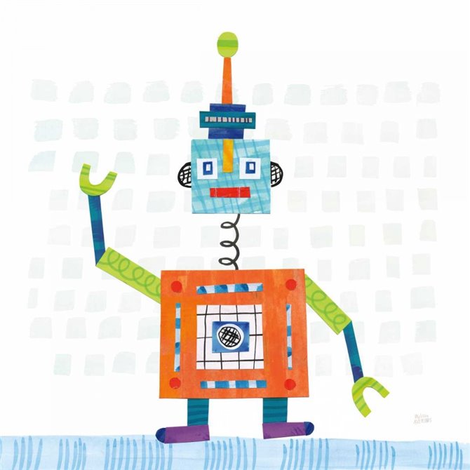 Robot Party III on Squares