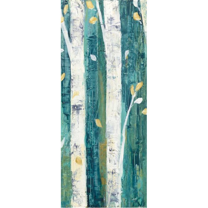 Birches in Spring Panel II
