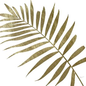 Cuadro para dormitorio - Golden Frond II - Cuadrostock