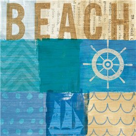 Beachscape Collage IV - Cuadrostock