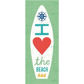Beach Bums Surf Board II - Cuadrostock