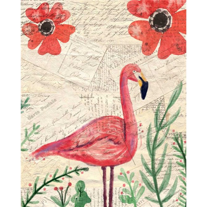 Postcard Flamingo 1 - Cuadrostock