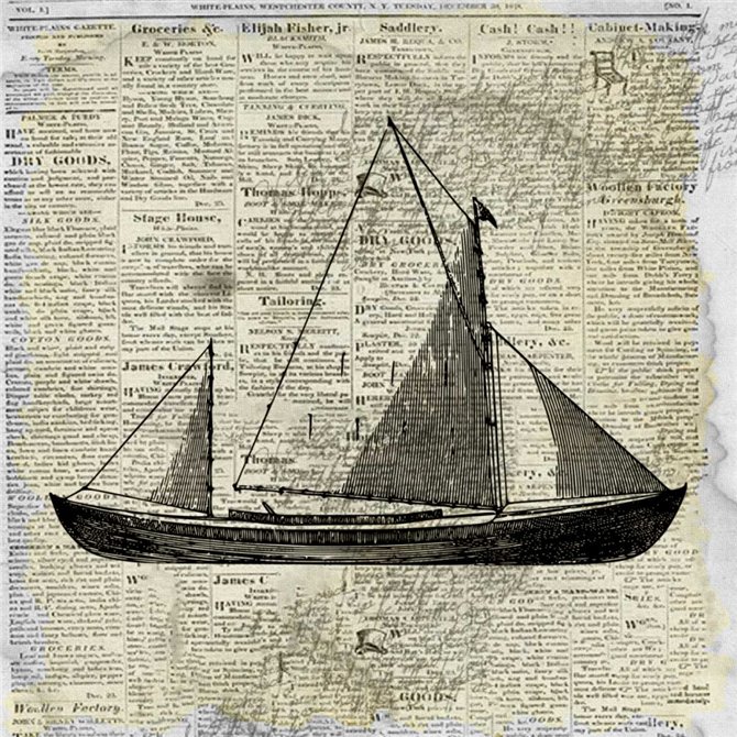 Sailing On Print 1