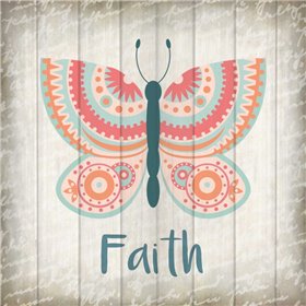 Butterfly Faith - Cuadrostock