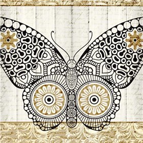 Damask Butterfly 1 - Cuadrostock