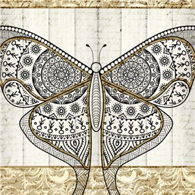 Damask Butterfly 2