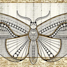 Damask Butterfly 3