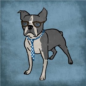 Nerdy Terrier - Cuadrostock