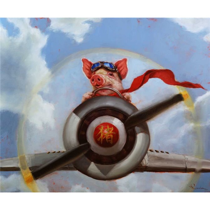 When Pigs Fly - Cuadrostock