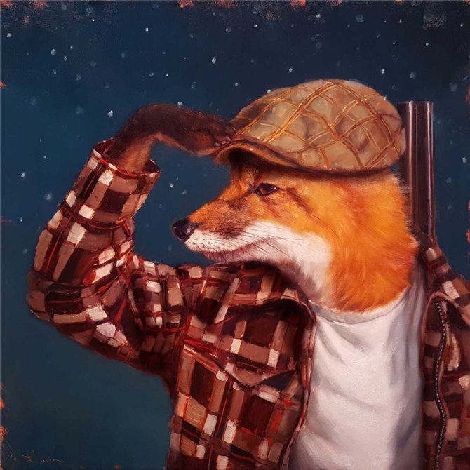 Fox Hunt - Cuadrostock