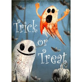 Trick or Treat Ghosts - Cuadrostock
