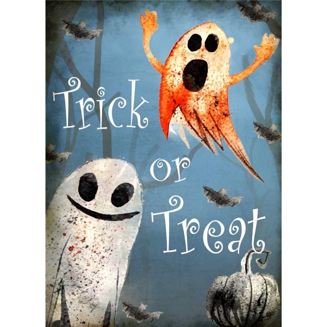 Trick or Treat Ghosts - Cuadrostock