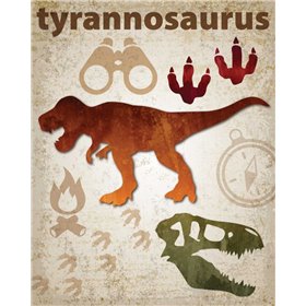 Tyrannosaurus Dinosaur - Cuadrostock