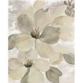 White on White Floral II Crop Neutral