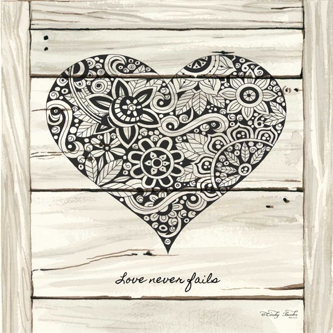 Love Never Fails - Cuadrostock