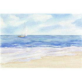 Sailboat and Seagulls I 