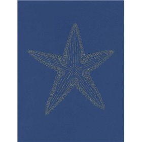 Glowing Indigo Starfish - Cuadrostock