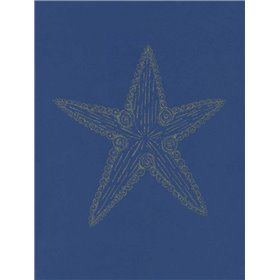 Glowing Indigo Starfish - Cuadrostock