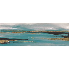 Gilded Storm II Teal Grey Crop - Cuadrostock