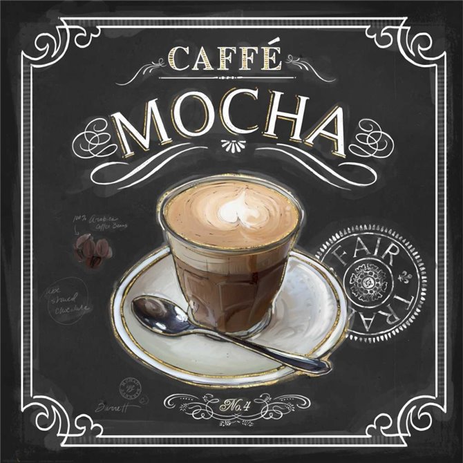 Coffee House Caffe Mocha - Cuadrostock