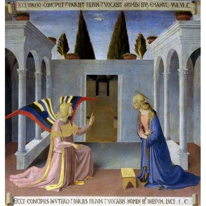 Story of The Life of Museumist The Annunciation - Cuadrostock