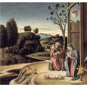 Birth of Jesus from the Pala Pesaro - Cuadrostock