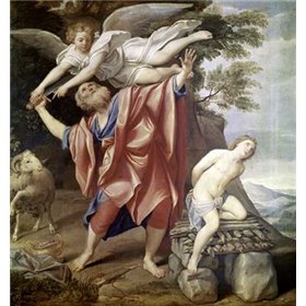 Abraham Sacrificing Isaac - Cuadrostock