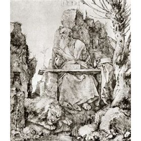 St Jerome At The Willow Tree - Cuadrostock