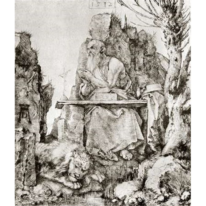 St Jerome At The Willow Tree