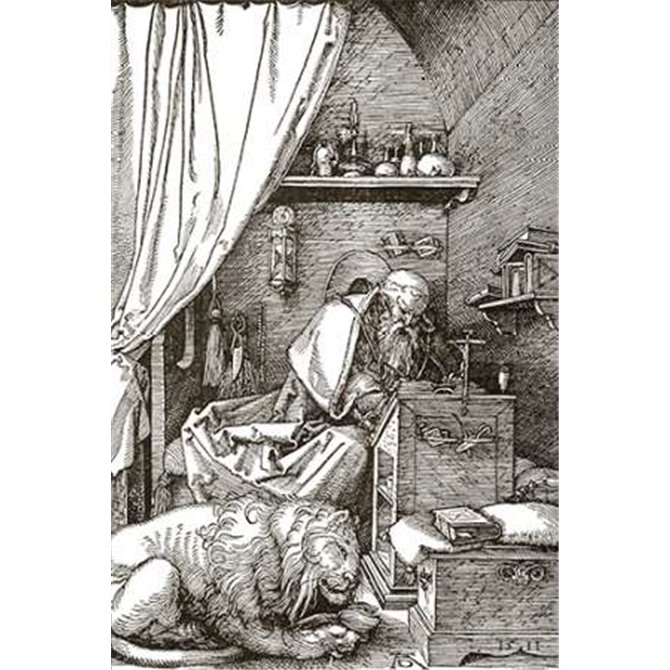 St Jerome In His Cell - Cuadrostock
