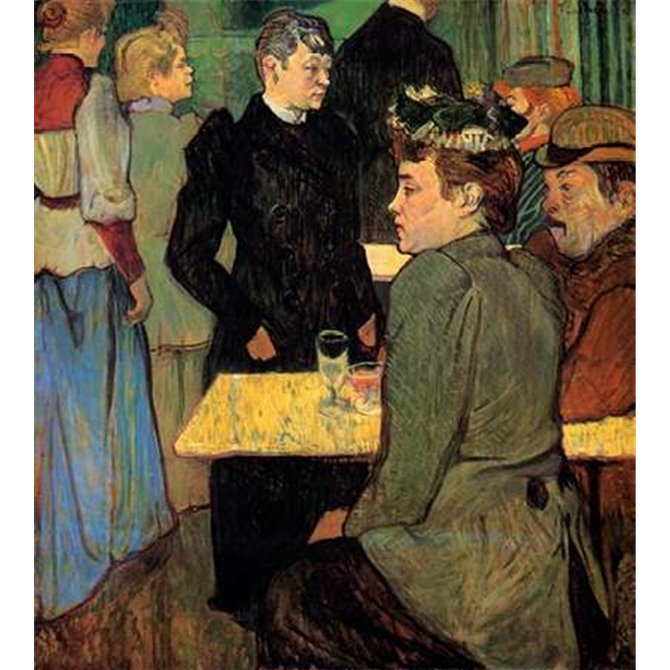 A Corner In A Dance Hall - Cuadrostock