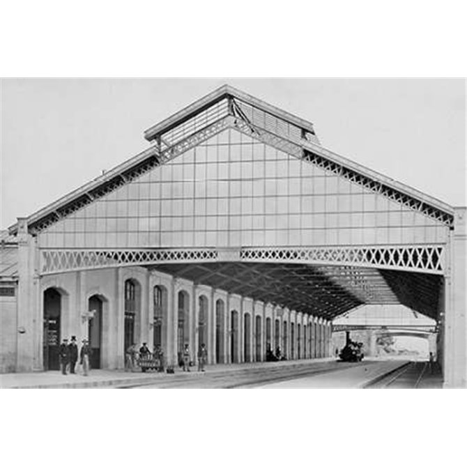 France, 1860-1863 - Nevers Station - Cuadrostock