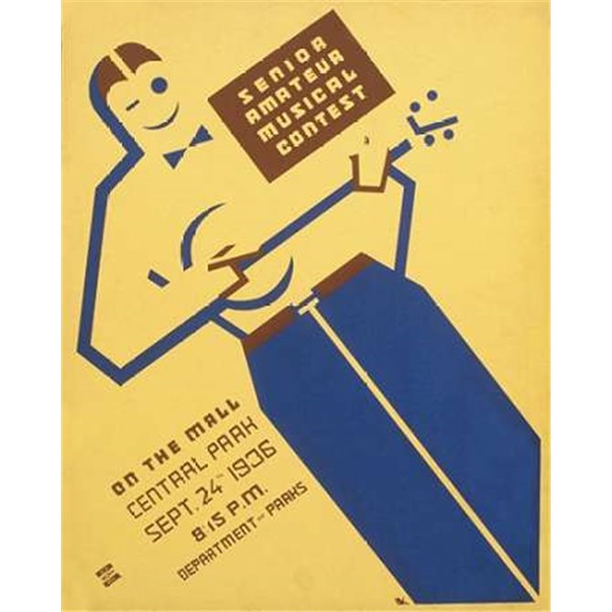 Senior amateur musical contest on the mall, Central Park - Cuadrostock