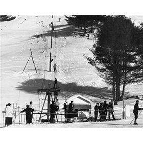 Ski Tow - Hanover, New Hampshire, 1936 - Cuadrostock