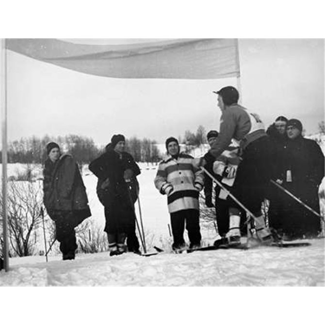 Finish Of Downhill Ski Race - Hanover, New Hampshire, 1936