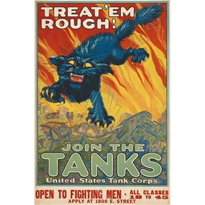 Treat em Rough - Join the Tanks, 1917