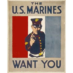 The U.S. Marines Want You, 1914/1918 - Cuadrostock
