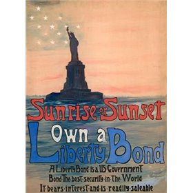 Sunrise or Sunset, Own a Liberty Bond, 1917 - Cuadrostock