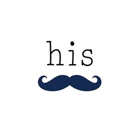 Cuadro para dormitorio - His Mustache - Cuadrostock