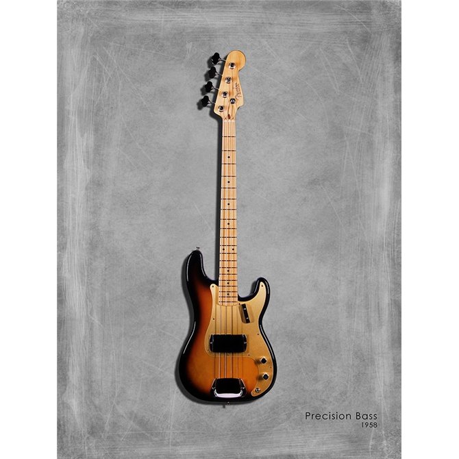 Fender Precision Bass 58 - Cuadrostock