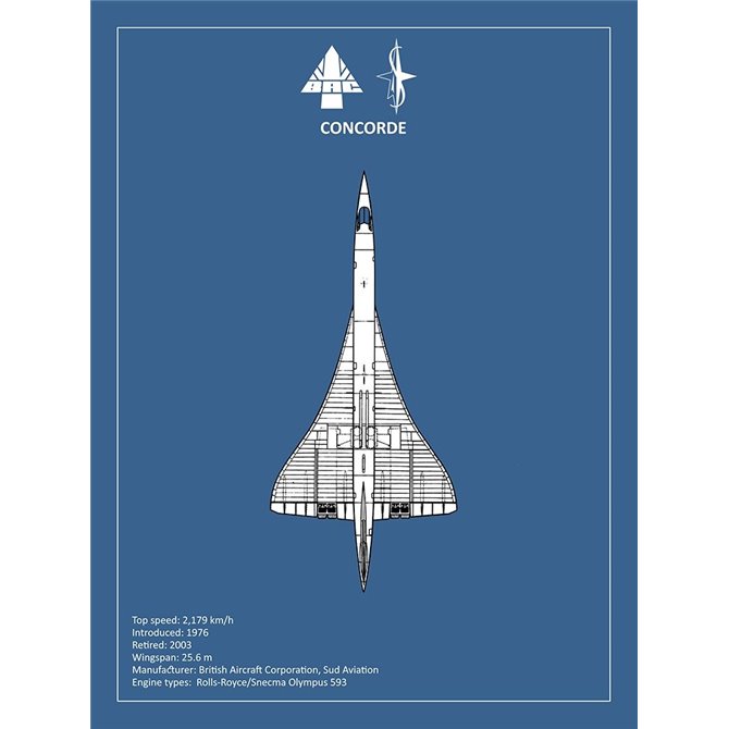 BAE Concorde  - Cuadrostock