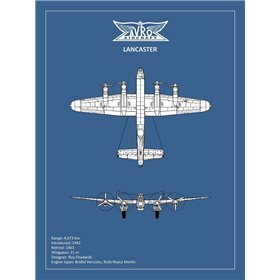 BP Avro Lancaster  - Cuadrostock